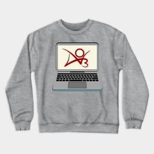 Ao3 Laptop Crewneck Sweatshirt